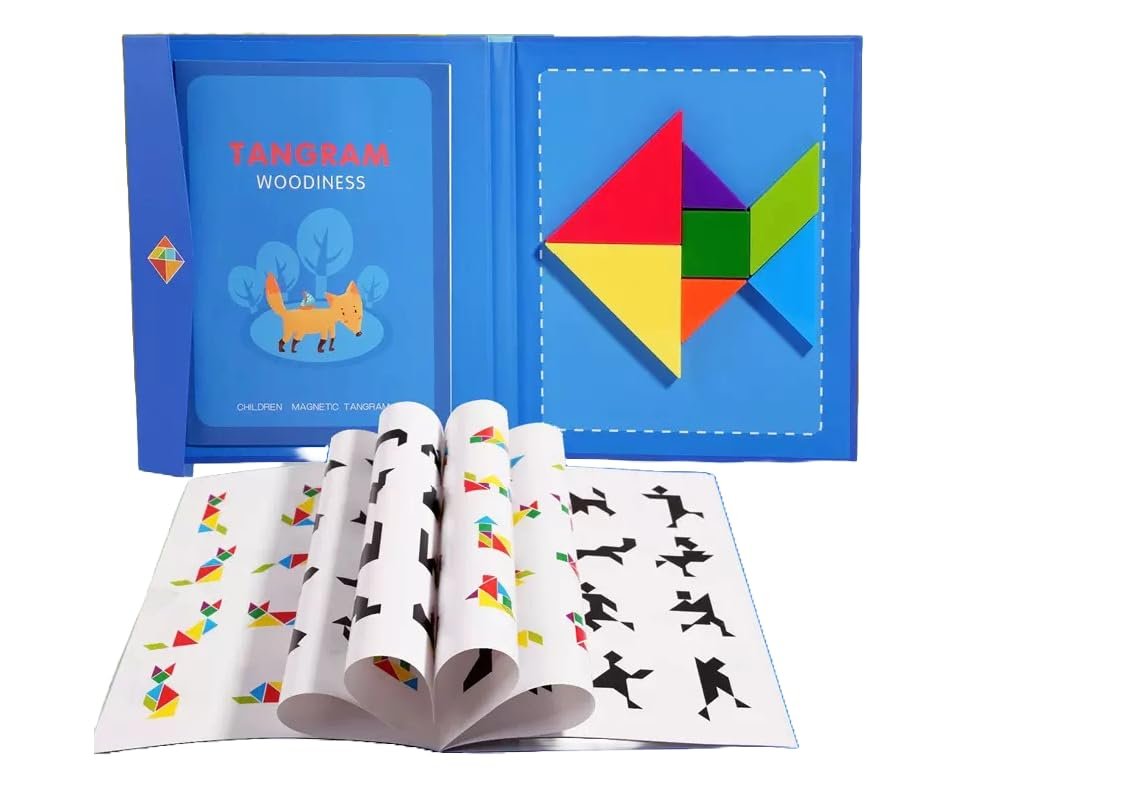 Tangram Magnetic Wooden Game Children best
quality