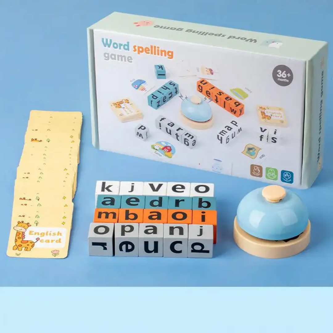 Word Spelling Game (with Call Bell)