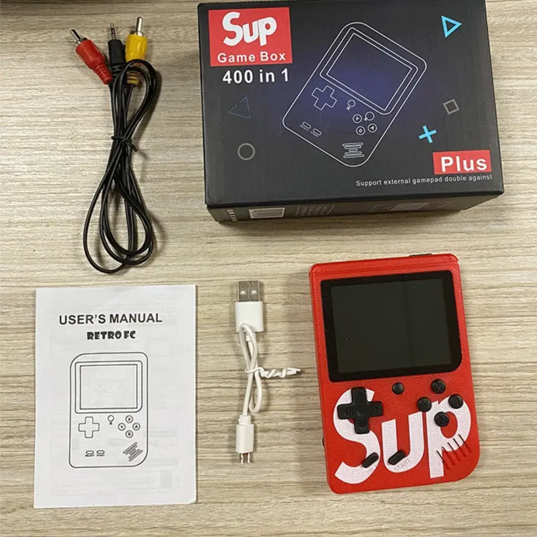 SUP Game Box 400 in 1 Handheld Retro Video Game Console