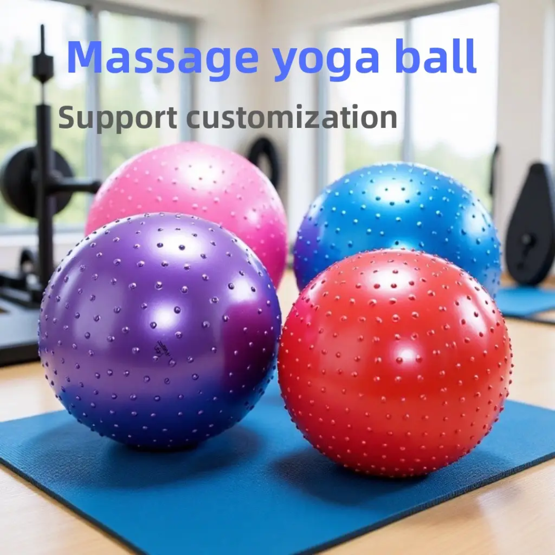 Sensory Tactile Massage Gym Ball 75 cm for Autism, Balance & Therapy