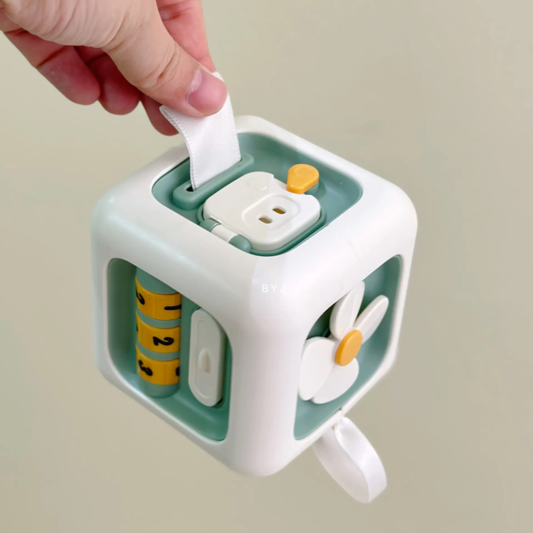 Montessori Busy Rubik's Cube Educational Activity Toy for Toddlers