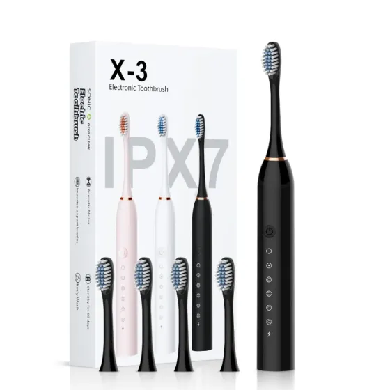 X-3 Sonic Electronic Toothbrush for Kids (IPX7 Waterproof)